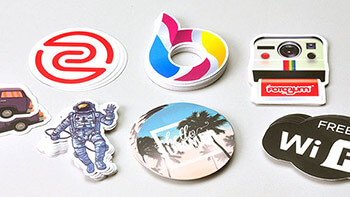 Naklejki wycinane na wylot DieCut