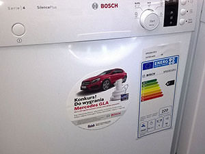 Etykiety energetyczne na pralki